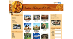 Desktop Screenshot of glimpsesofindia.com